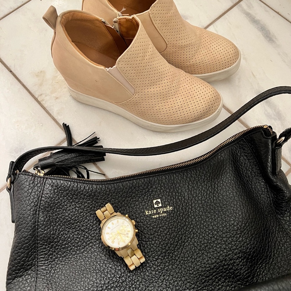 Bundle- Kate Spade Michael Kors and Wedge sneakers